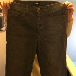 Gray Hudson flare jeans